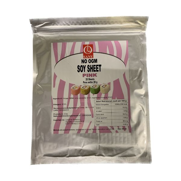 SANY SOY SHEET ROSA 20X80g