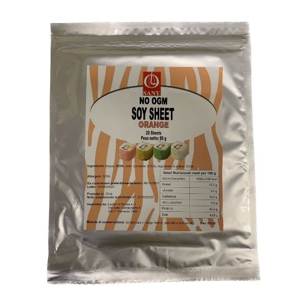 SANY SOY SHEET ORANGE 20X80g