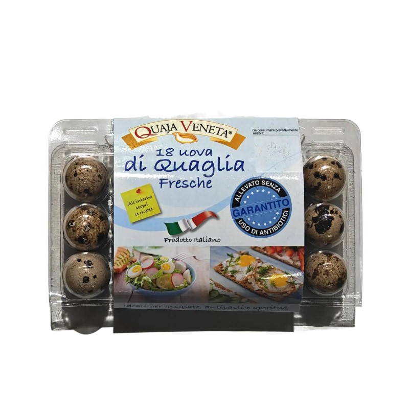 Uova di quaglia  10x18pz