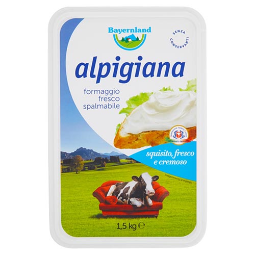 Alpigiana Formaggio Spalmabile 2X1,5kg