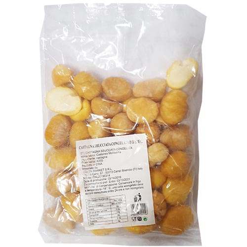 Castagne sbucciate congelate 25X400g