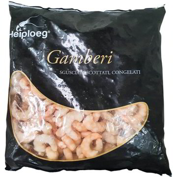 Gamberi Sgusciati Scottati 100/200 12x500g