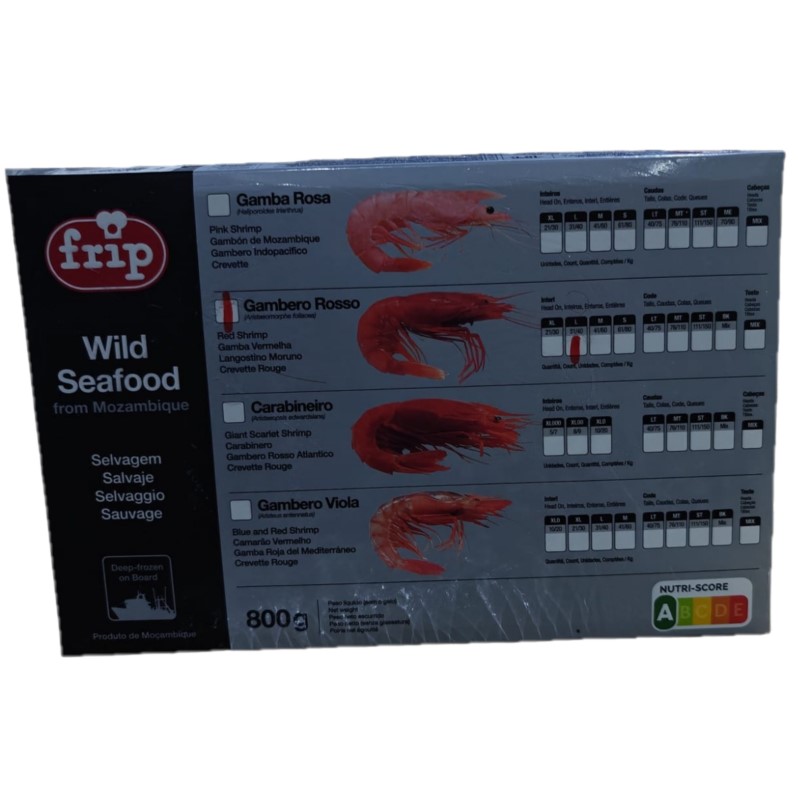 FRIP Gamberi Rossi L 31/40 12X800g