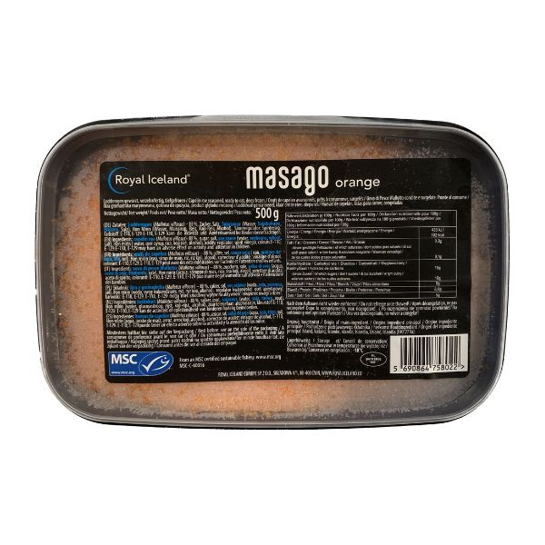 Royal Iceland Masago Arancione 12X500g