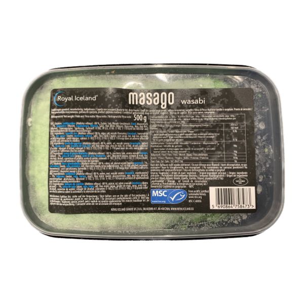 Royal Iceland Masago Wasabi 12X500g