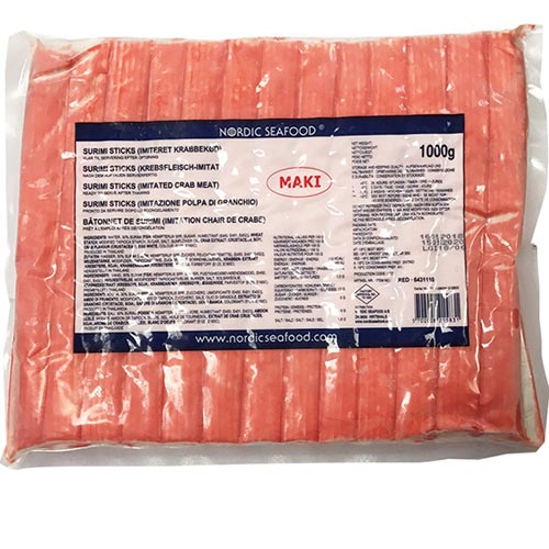 Maki Bast Surimi 30% 18cm 10X1kg