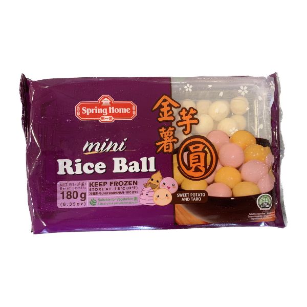 Mini Rice ball sweet potato taro 24X180g