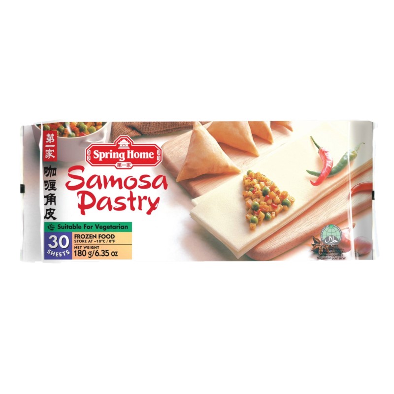 Samosa Pastry 254mmx76mm 30P 40X180g