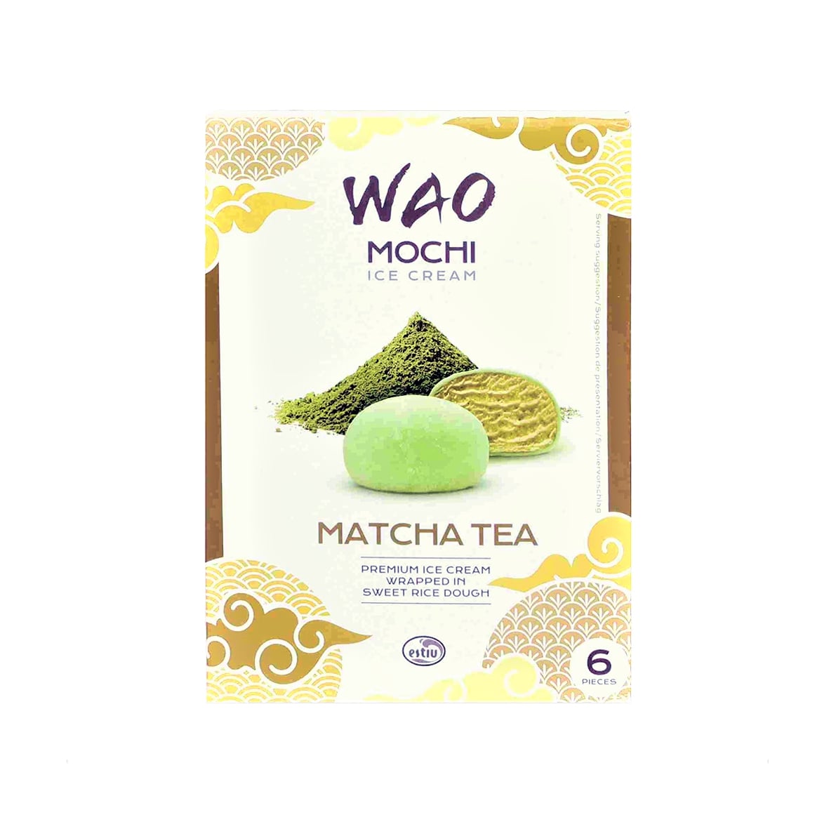 Wao Mochi Matcha 6x210g