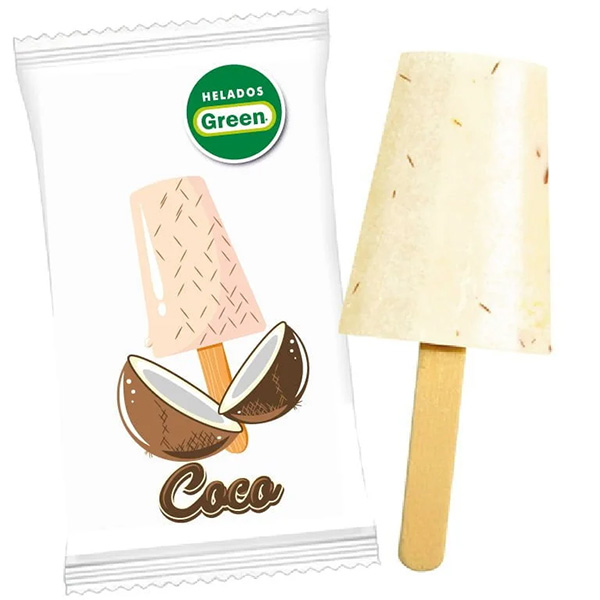 Gelato di Coco Green  50X110g