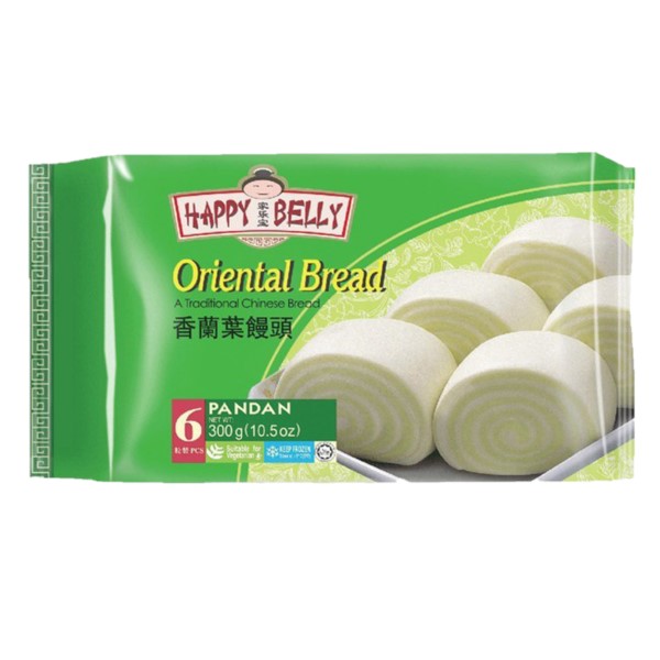 Oriental Bread Pandan 12X300g (6pz)