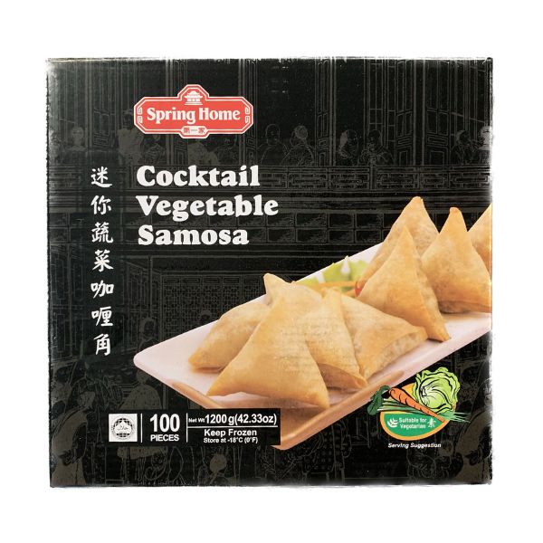 Cocktail Vegetable Samosa 8X1.2kg(100pz)