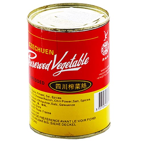 榨菜丝罐头 48X340g