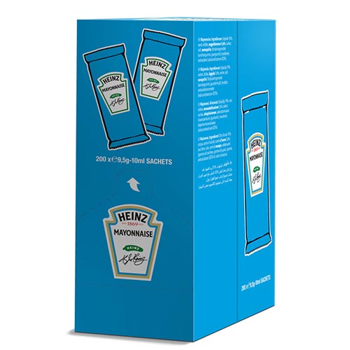 Maionese Bustina Heinz 200X10ml