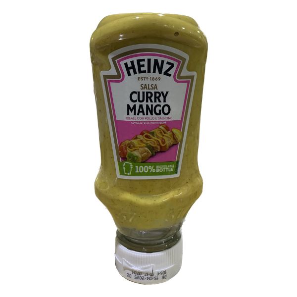 Salsa di curry mango Heinz 8X220ML