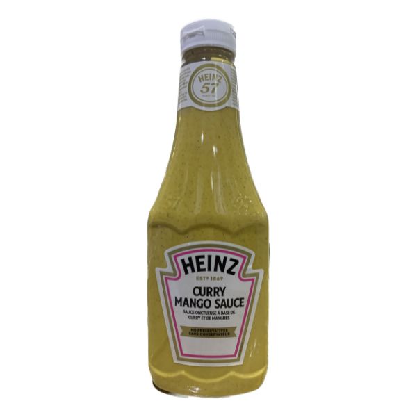 Salsa curry mango Heinz 6X875ML