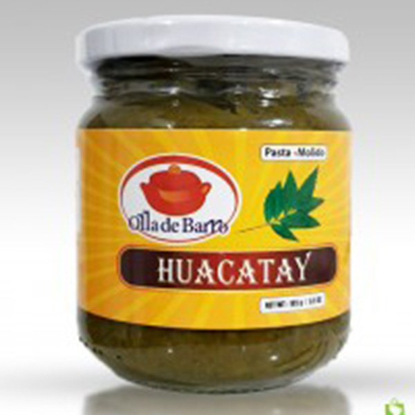 Pasta de Huacatay Olla de barro 24X185g