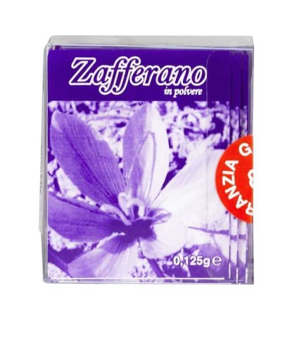 Zafferano in Polvere 8x1pz(50busteX125mg)