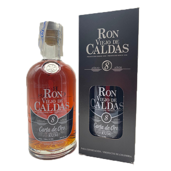 Ron Viejo de Caldas 8 anni  12X700ml