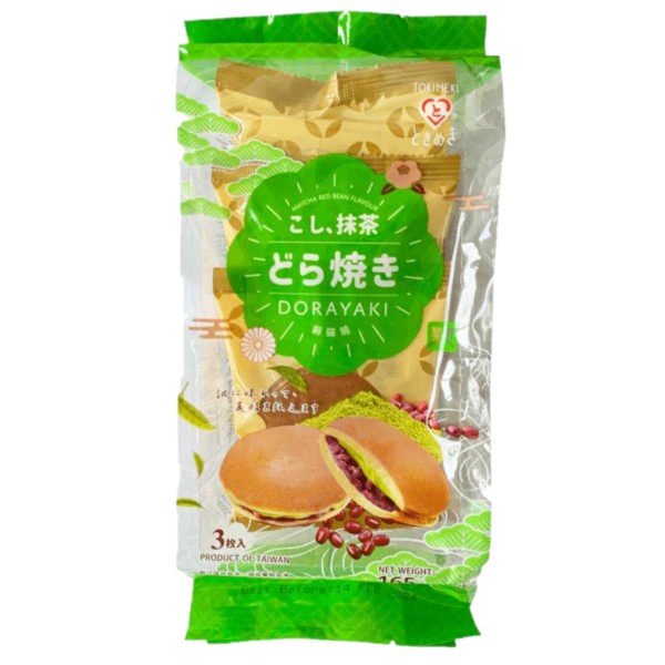 Tokimeki Dorayaki Matcha fagioli 12X(3X55g)