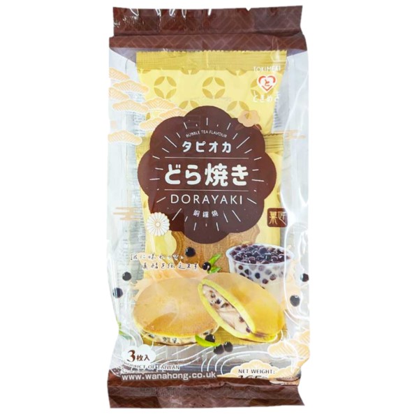 Tokimeki Dorayaki Boba Milktea 12X(3X55g)