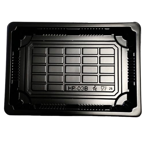03Nero Cont.Sushi16,5X11,5cm 8x50pz