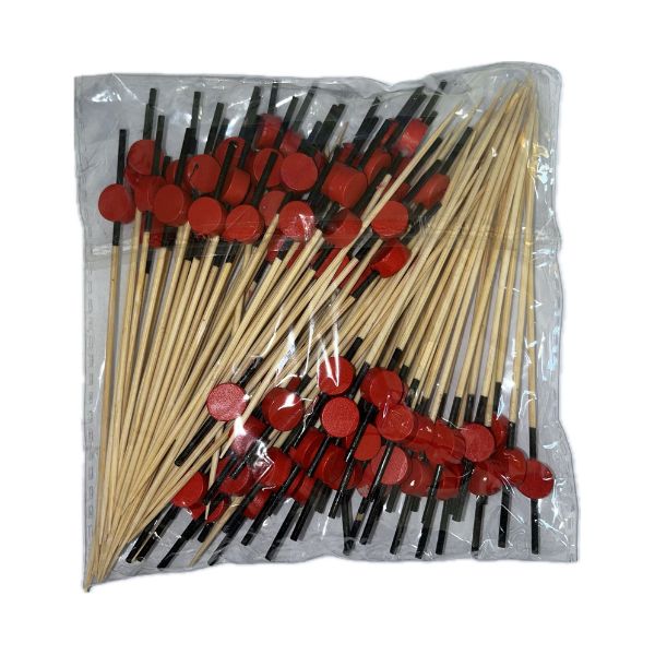 Stecc. Pallino Rosso 12cm 100×100pz