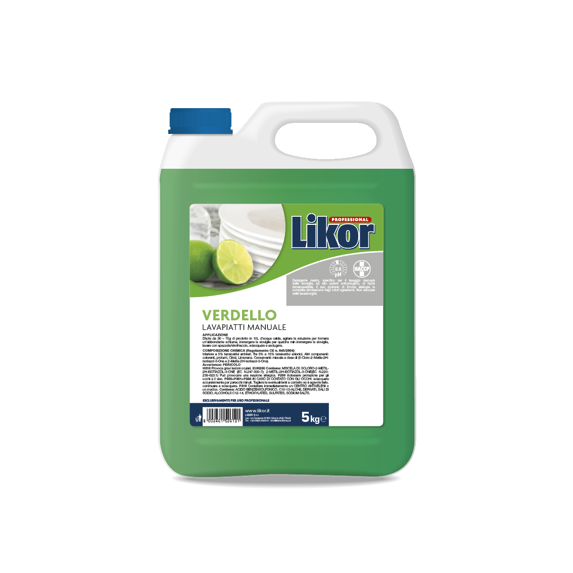 Detergente piatti concetratto Verdello 2x5kg