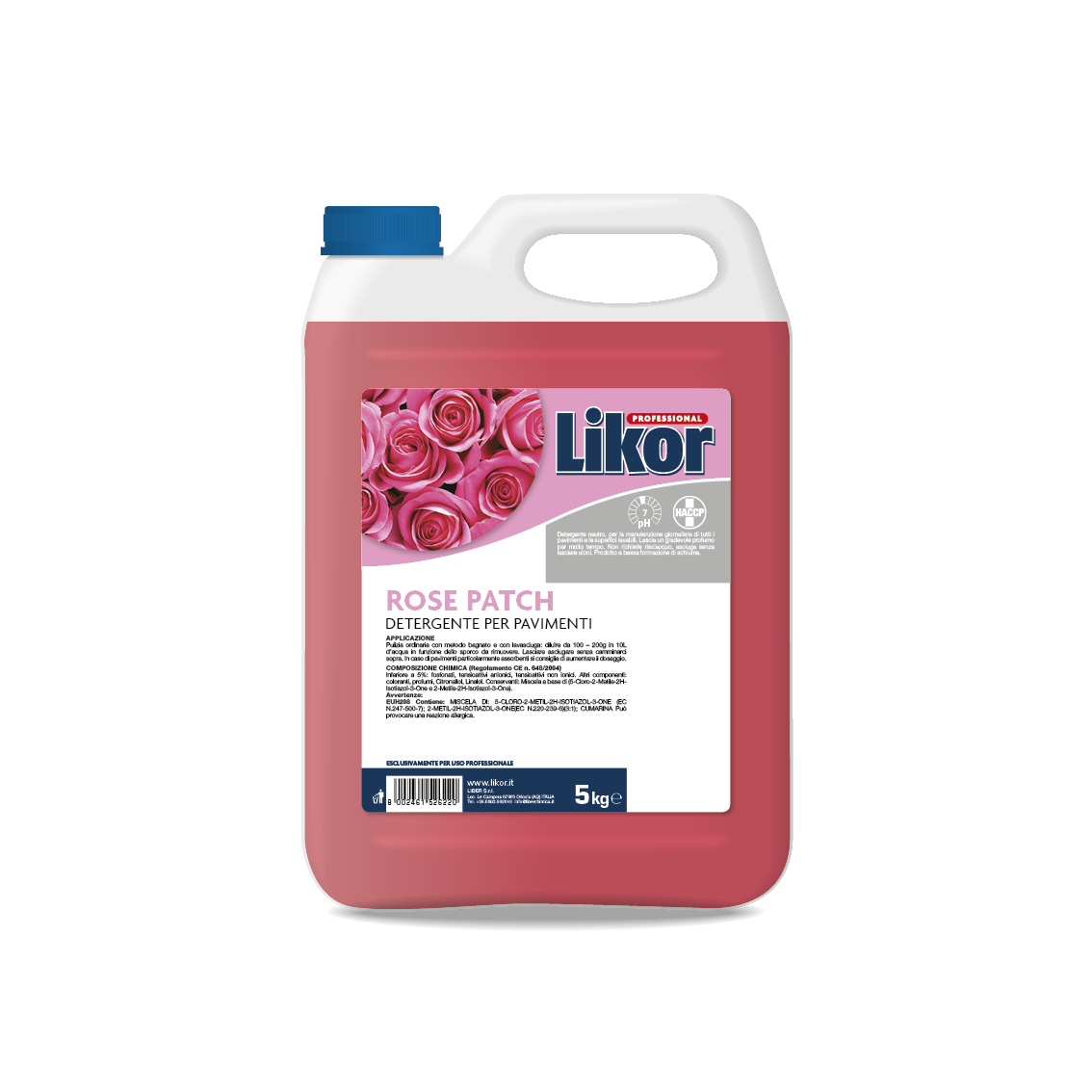 Detergente per pavimenti rosa 2x5kg