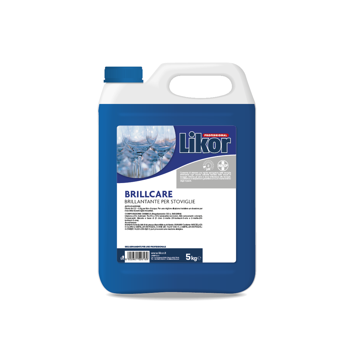 Brillante per lavastoviglie 1x10kg